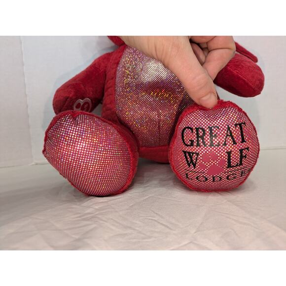 Build A Bear MagicQuest Red Dragon Ellie 15” Plush Great Wolf Lodge Exclusive - Picture 4 of 11